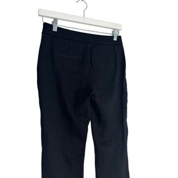 Cabi 3394 Kingston Cropped Black Trousers Pants Sz 2 Ponte Stretch Chelsea Chic - Picture 6 of 12